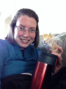 Drinking my favorite Vanilla Chai